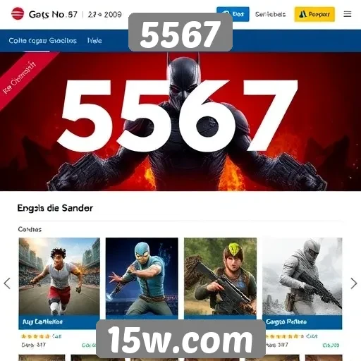 Análise das ofertas de jogos no site 5567