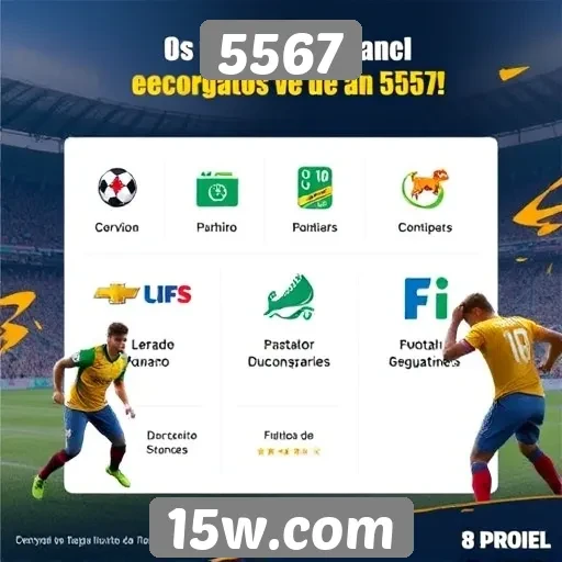 5567 apresenta novos recursos de jogabilidade
